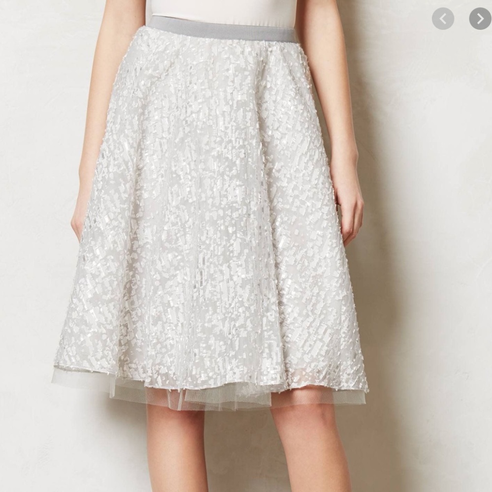 Yoana Braschi Anthropologie Mariazell Skirt 8P
